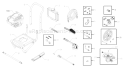 Page A Diagram and Parts List for 020261-1  Briggs and Stratton Pressure Washer